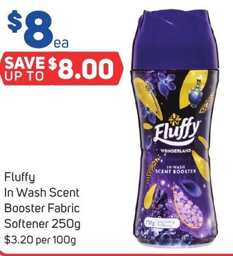 Foodland Fluffy In Wash Scent Booster Fabric Softener 250g offer