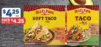Foodland Old El Paso Standard Kits 290-520g offer