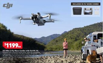 Harvey Norman DJI Mini 3 Fly More Combo with DJI RC GL. offer