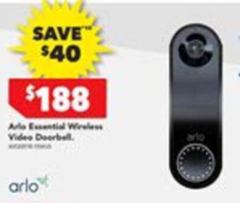 Harvey Norman Auto Essenstial Wireless Video Doorbell offer