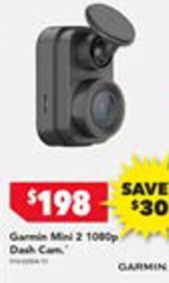 Harvey Norman Garmin Mini 2 1080p Dash Cam offer