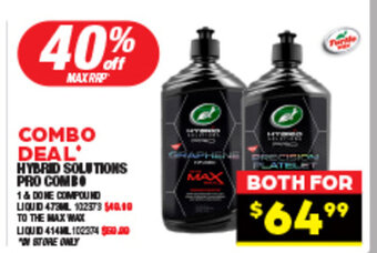 Autopro HYBRID SOLUTIONS PRO COMBO offer