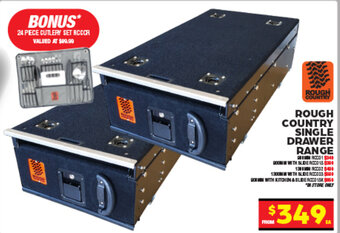 Autopro ROUGH COUNTRY SINGLE DRAWER RANGE offer