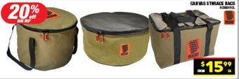 Autopro CANVAS STORAGE BAGS offer