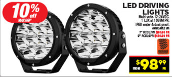Autopro LED DRIVING LIGHTS offer