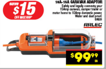 Autopro 10A-15A CARAVAN ADAPTOR offer