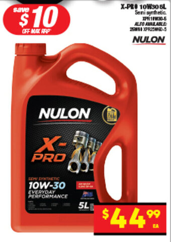 Autopro X-PRO 10W30 5L offer
