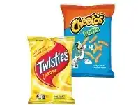 Woolworths Twisties 90g or Cheetos Puffs 80g offer