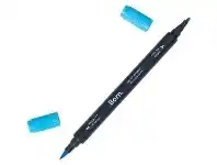 Officeworks Born Professional Brush Marker Process Blue offer