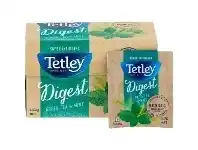 Officeworks Tetley Super Infusions Digest Mint & Green Tea 16 Pack offer