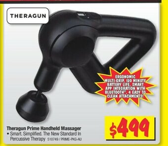 JB Hi-Fi Theragun Prime Handheld Massager offer