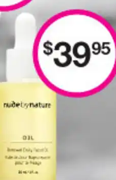 Priceline Nude by Nature Oil offer