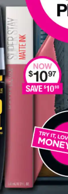 Priceline Maybelline Super Stay Matte Ink offer