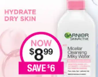 Priceline Garnier Micellar Cleansing Milky Water offer