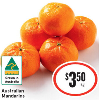 IGA Australian Mandarins offer