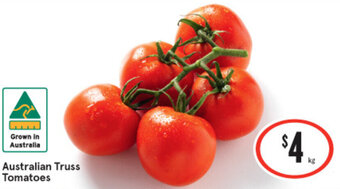 IGA Australian Truss Tomatoes offer