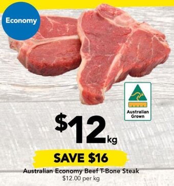 Drakes Australian Economy Beef T-Bone Steak offer