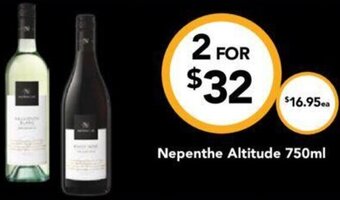 Nepenthe Altitude 750ml 2 FOR
