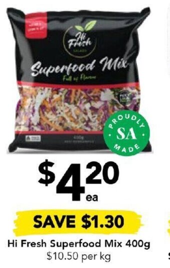 Drakes Hi Fresh Superfood Mix 400g offer