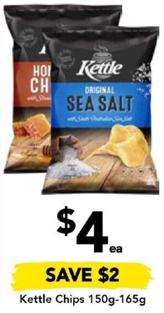 Drakes Kettle Chips 150g-165g offer