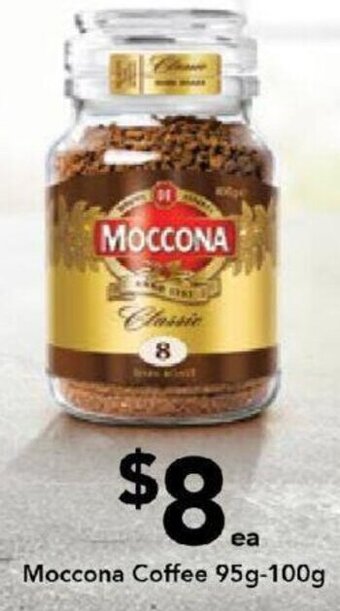 Drakes Moccona Coffee 95g-100g offer