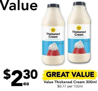Drakes Value Thickened Cream 300ml offer