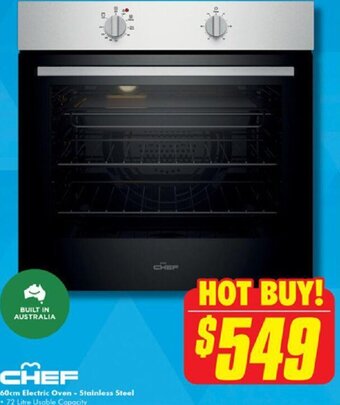 The Good Guys 60cm Electric Oven - Stainless Steel offer