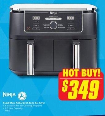 The Good Guys Foodi Max XXXL Dual Zone Air Fryer offer
