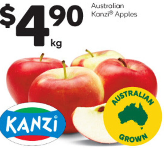 Australian Kanzi® Apples offer at Woolworths