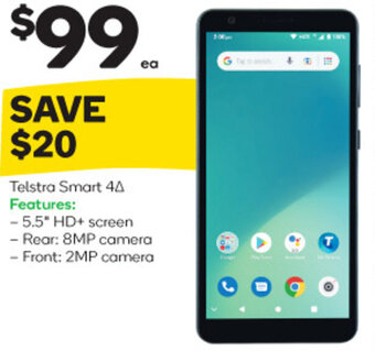 Woolworths Telstra Smart 4 offer