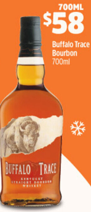 Woolworths Buffalo Trace Bourbon 700ml offer