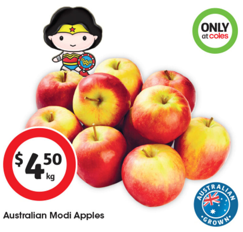 Australian Modi Apples offer at Coles