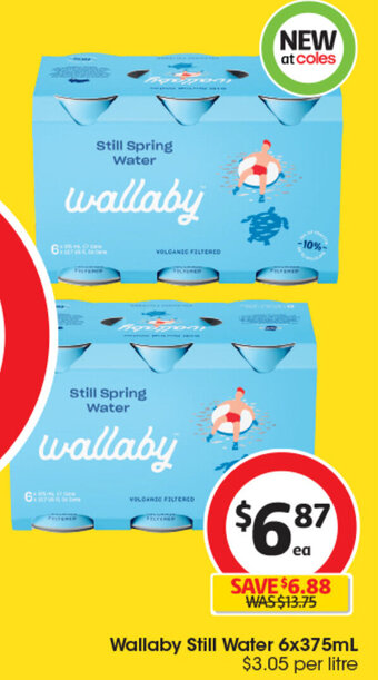 Wallaby Still Water 6x375mL