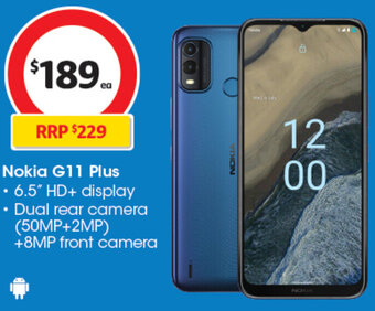 Coles Nokia G11 Plus offer
