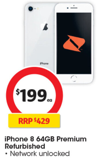 Coles iPhone 8 64GB Premium Refurbished offer