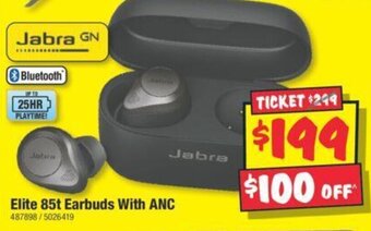 JB Hi-Fi Elite 85t Earbuds With ANC offer