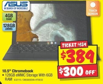 JB Hi-Fi 10.5" Chromebook offer