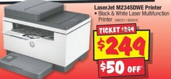 JB Hi-Fi LaserJet M234SDWE Printer offer