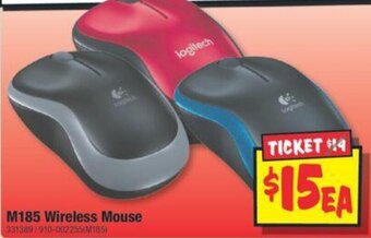 JB Hi-Fi M185 Wireless Mouse offer