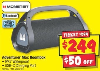 JB Hi-Fi Adventurer Max Boombox offer