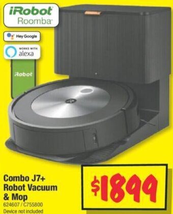 Combo J7+ Robot Vacuum & Mop