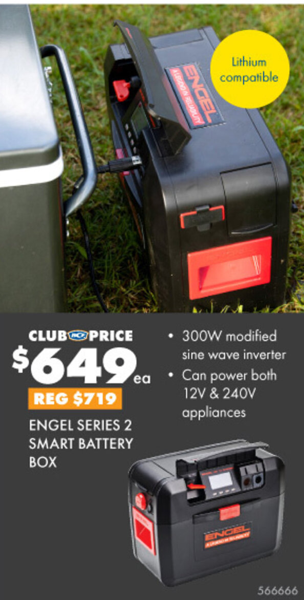 ENGEL SERIES 2 SMART BATTERY offer at BCF