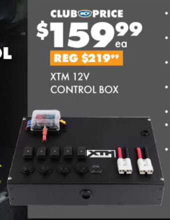 BCF XTM 12V CONTROL BOX offer