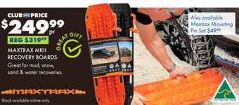 BCF MAXTRAX MKII RECOVERY BOARDS offer