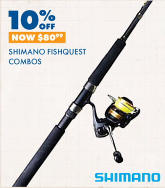 BCF SHIMANO FISHQUEST COMBOS offer