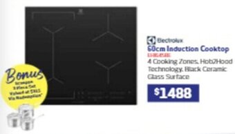 Retravision Electrolux 60cm Induction Cooktop offer