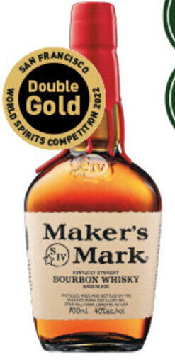 Dan Murphy's Maker's Mark Kentucky Straight Bourbon Whisky 700mL offer