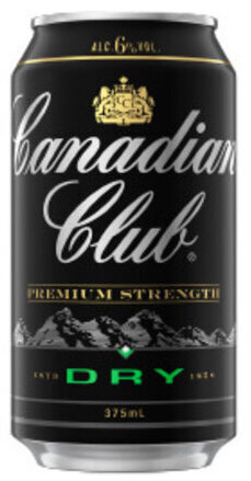 Dan Murphy's Canadian Club & Dry Premium 375mL Cans offer