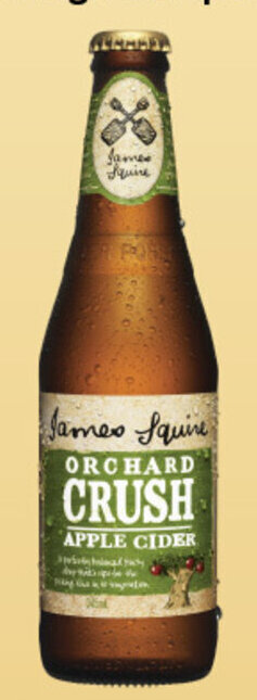 Dan Murphy's James Squire Orchard Crush Apple Cider 345mL Bottles offer
