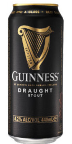 Guinness Draught 440mL Cans